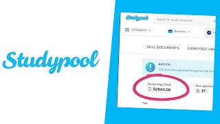 Studypool Online Earning Complete Method & Payment Proof