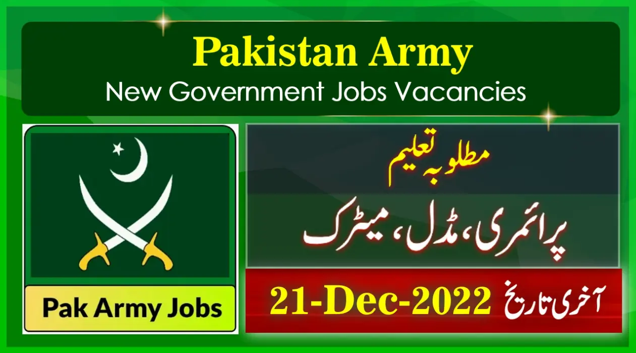 Join Pak Army New Govt Jobs in Pakistan FF Regiment 2022